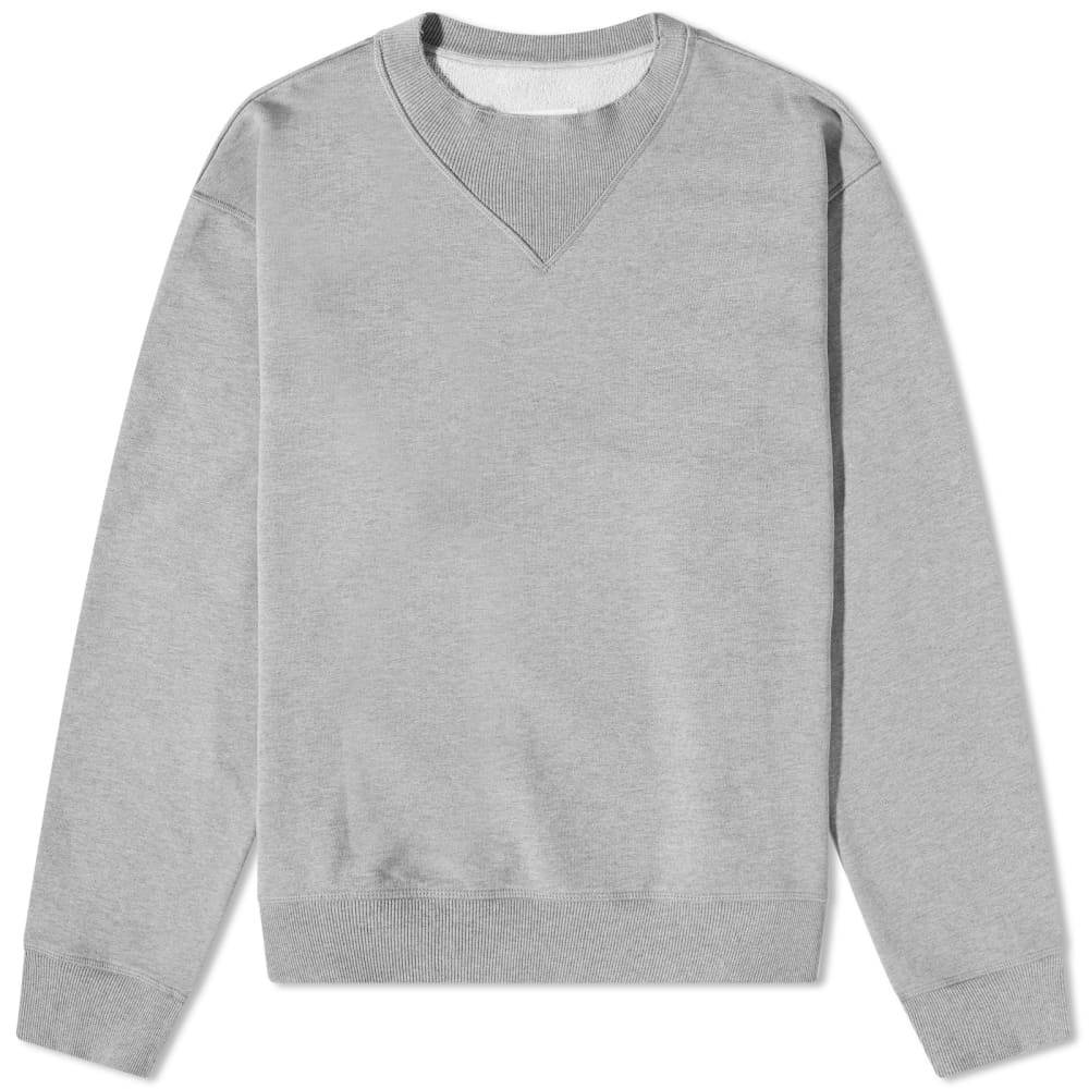 

Толстовка Maison Margiela Oversized Elbow Patch Crew Sweat