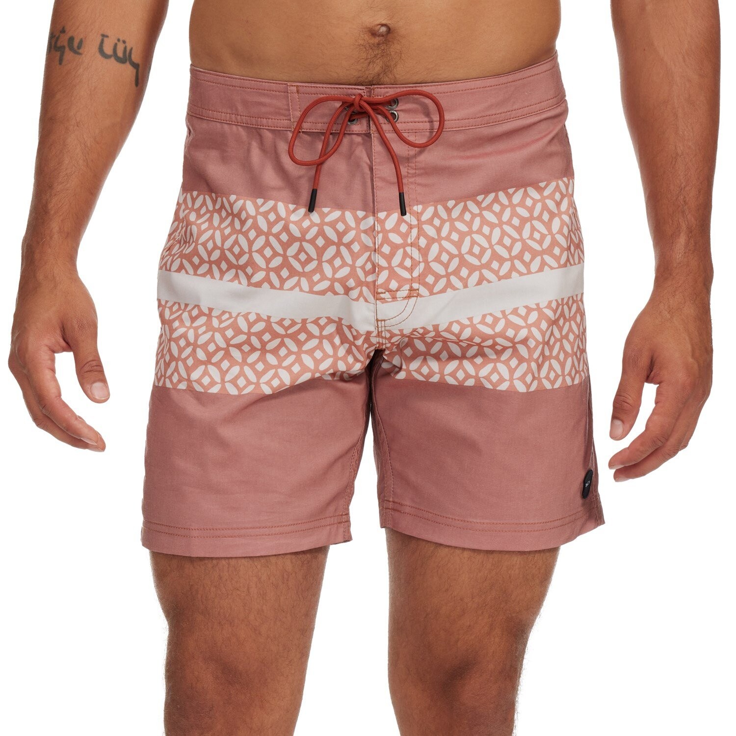 

Плавки с принтом RVCA Westport, кирпичный