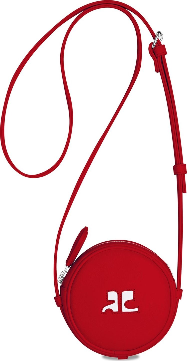 

Сумка Courrèges Small Circle Bag Red, красный