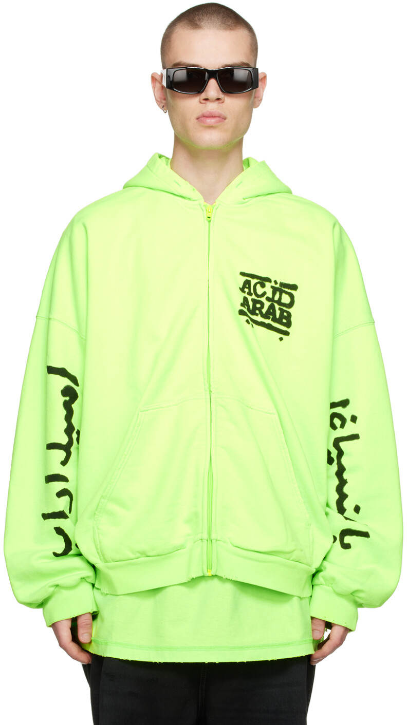 

Худи Green Acid Arab Edition Balenciaga
