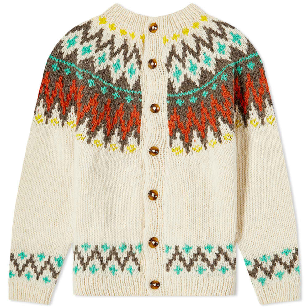 

Джемпер Beams Boy Hand Nordic Fairisle Cardigan