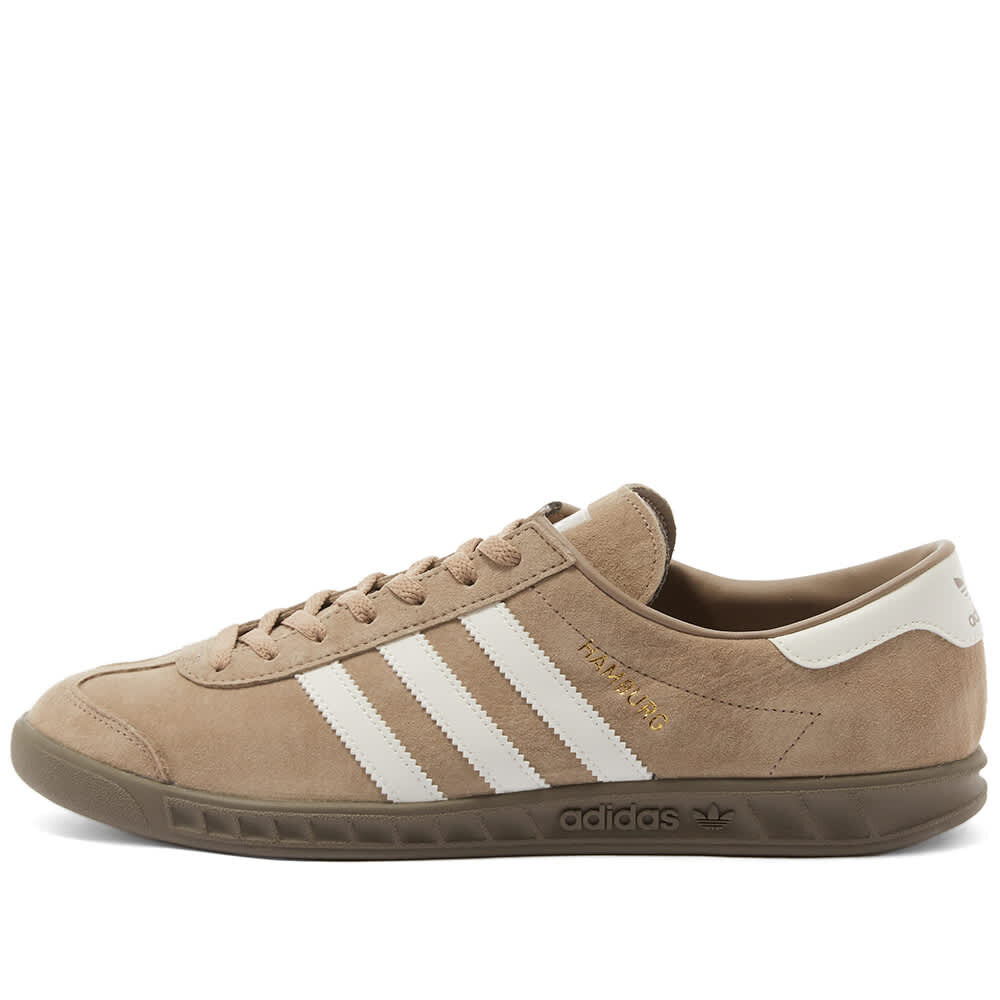 

Кроссовки Adidas Hamburg, светло-коричневый/белый