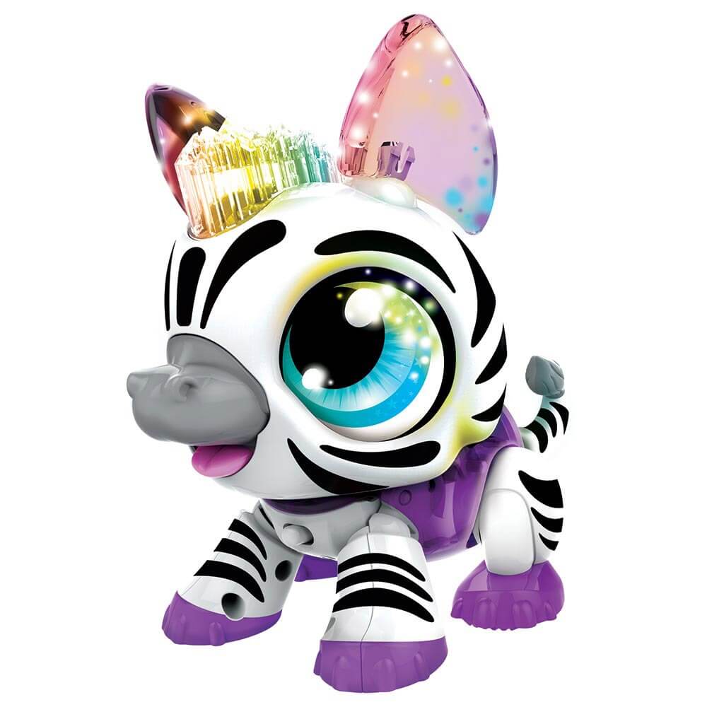 Робот Build A Bot Light Up Kit Zebra танцевальный робот электрический питомец музыкальные сияющие игрушки 6 когтей осьминог робот детские игрушки подарок цифровой питоме