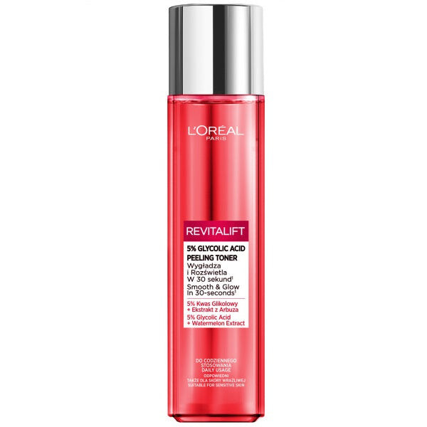 

L'Oreal Paris Отшелушивающий тоник Revitalift с гликолевой кислотой 180мл