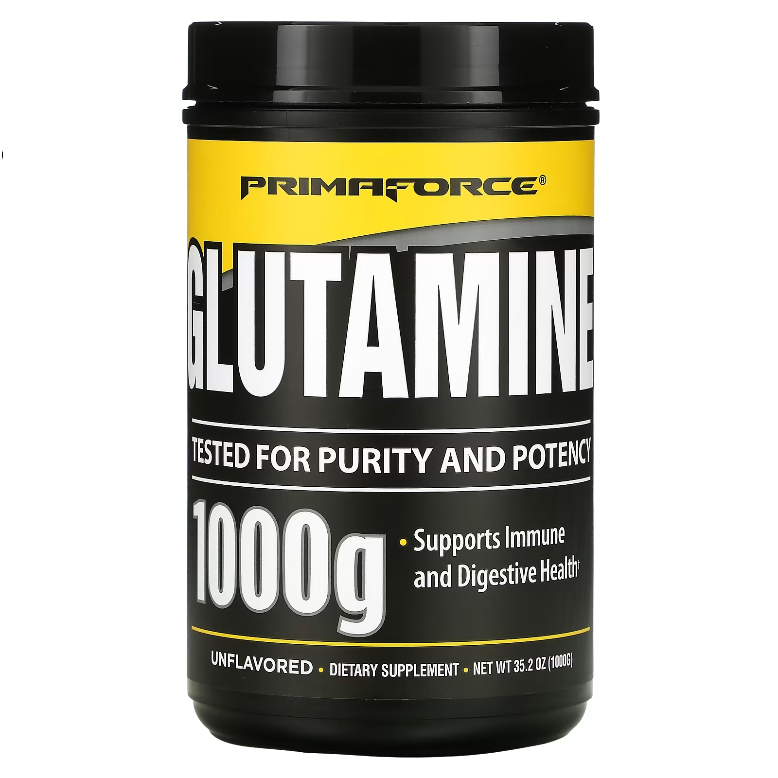 Primaforce Glutaform 100 % L-глутамин без запаха 1000 г
