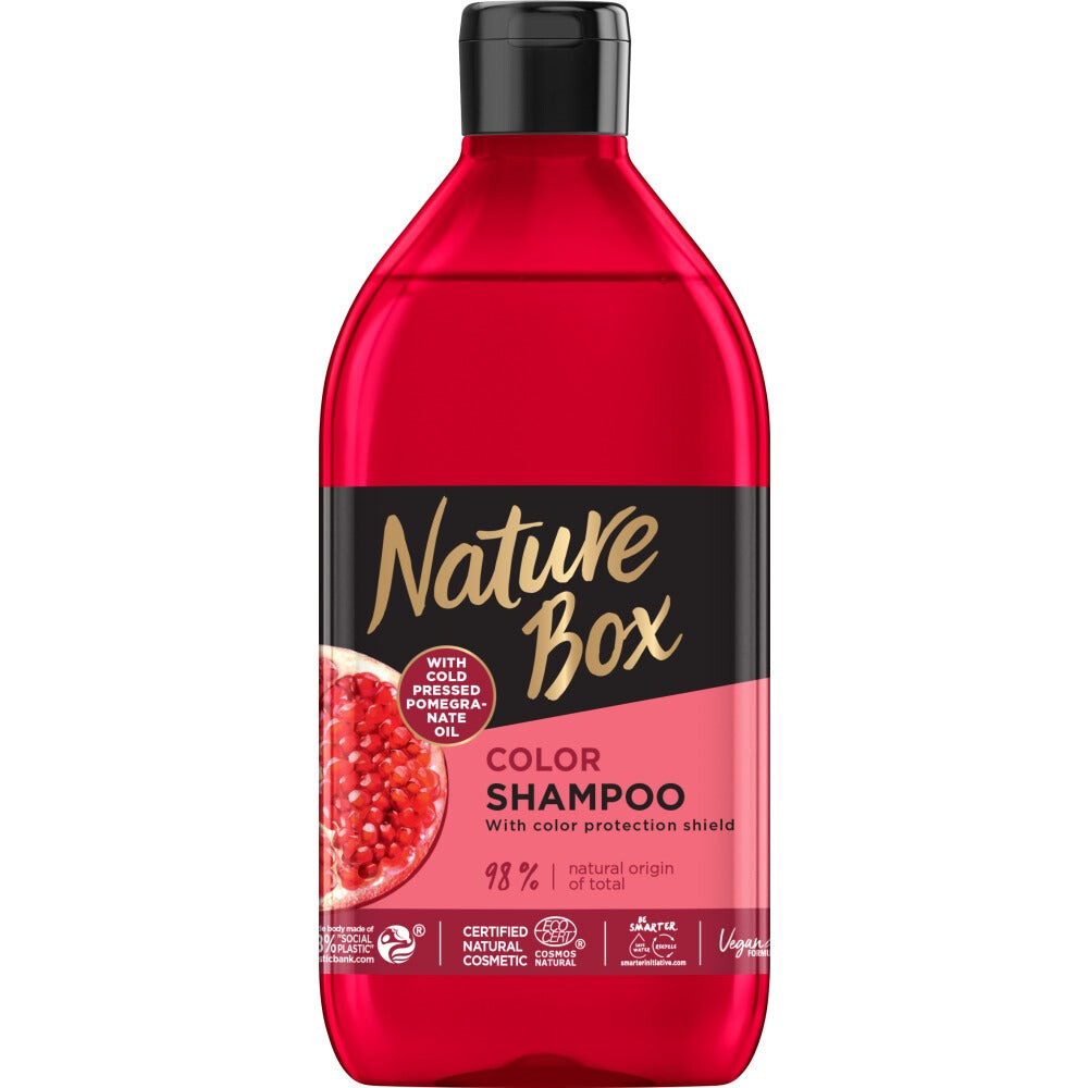 

Nature Box Шампунь Pomegranate Oil для окрашенных волос с маслом граната 385мл