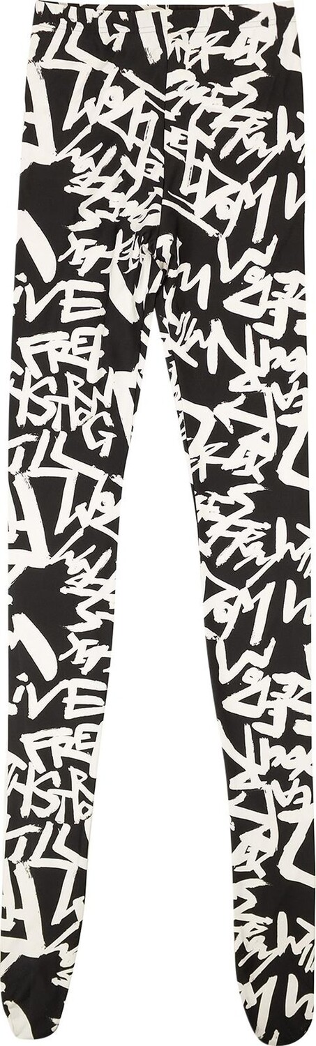 

Леггинсы Comme des Garçons Graffiti Print Leggings 'Multicolor', разноцветный