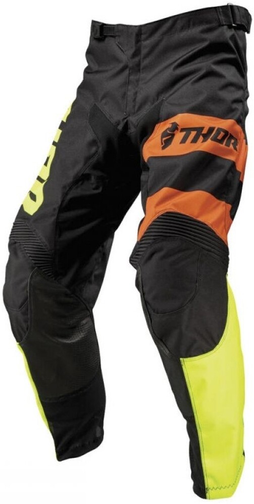 

Брюки Thor Pulse Savage Big Cat S9, черный/желтый/оранжевый