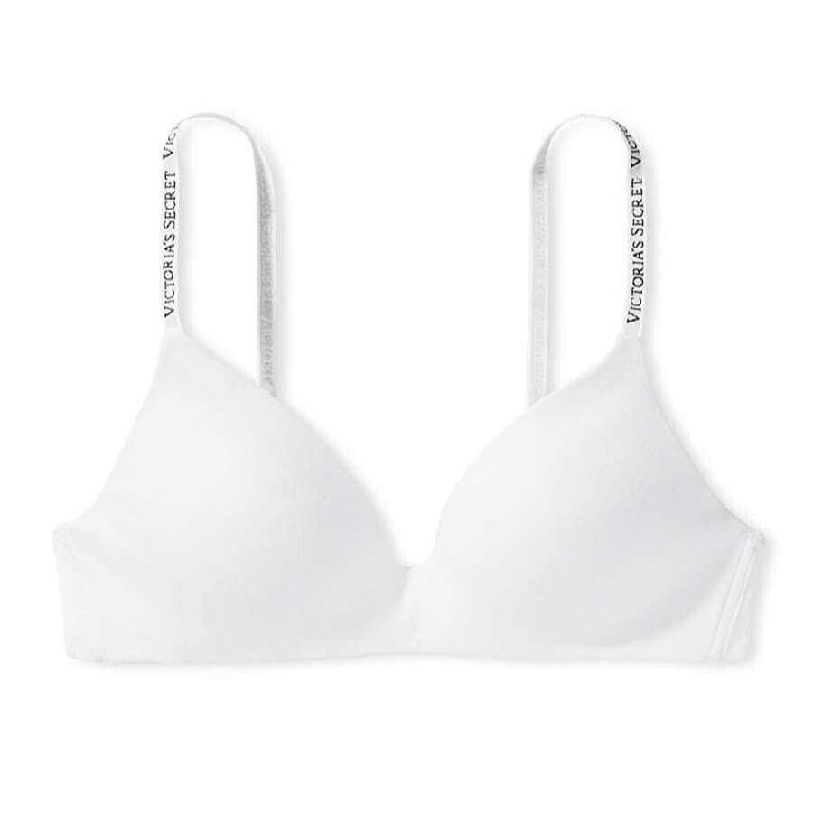 

Бюстгальтер Victoria's Secret T-Shirt Lightly Lined Wireless, белый