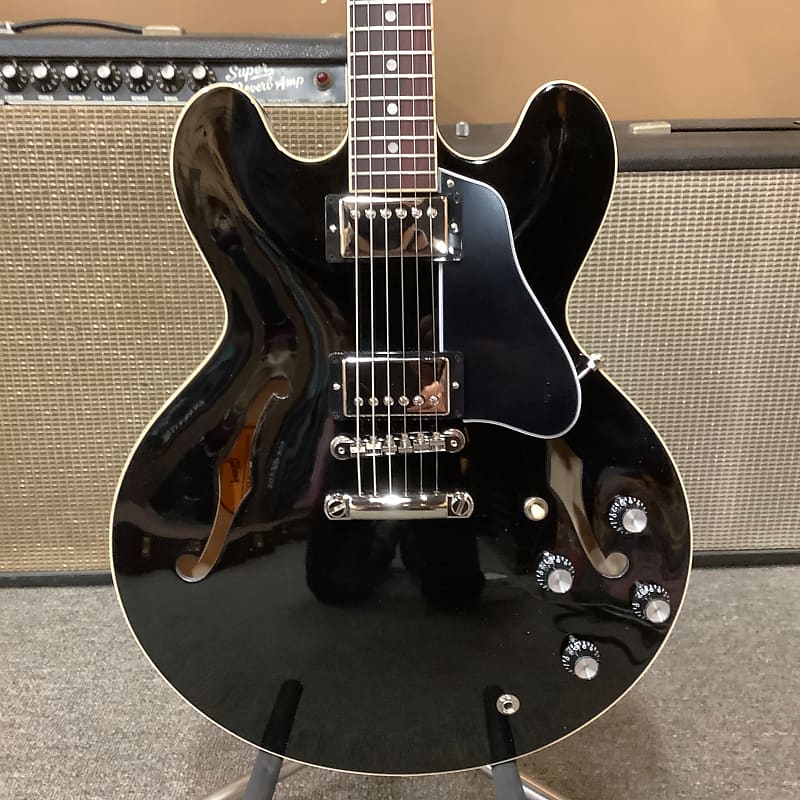 2022 Гибсон ES-335 Черный Gibson 2022 ES-335 Black