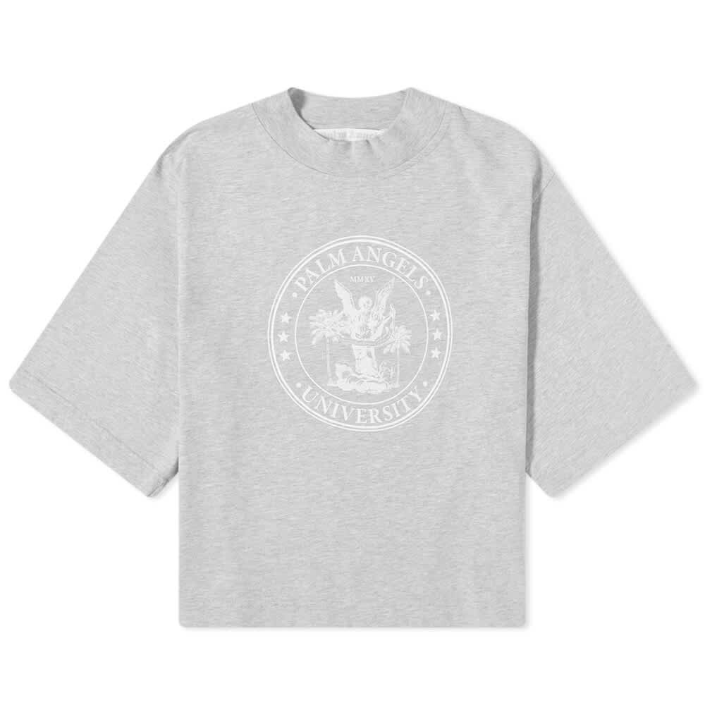 

Футболка Palm Angels College Logo Cropped Tee