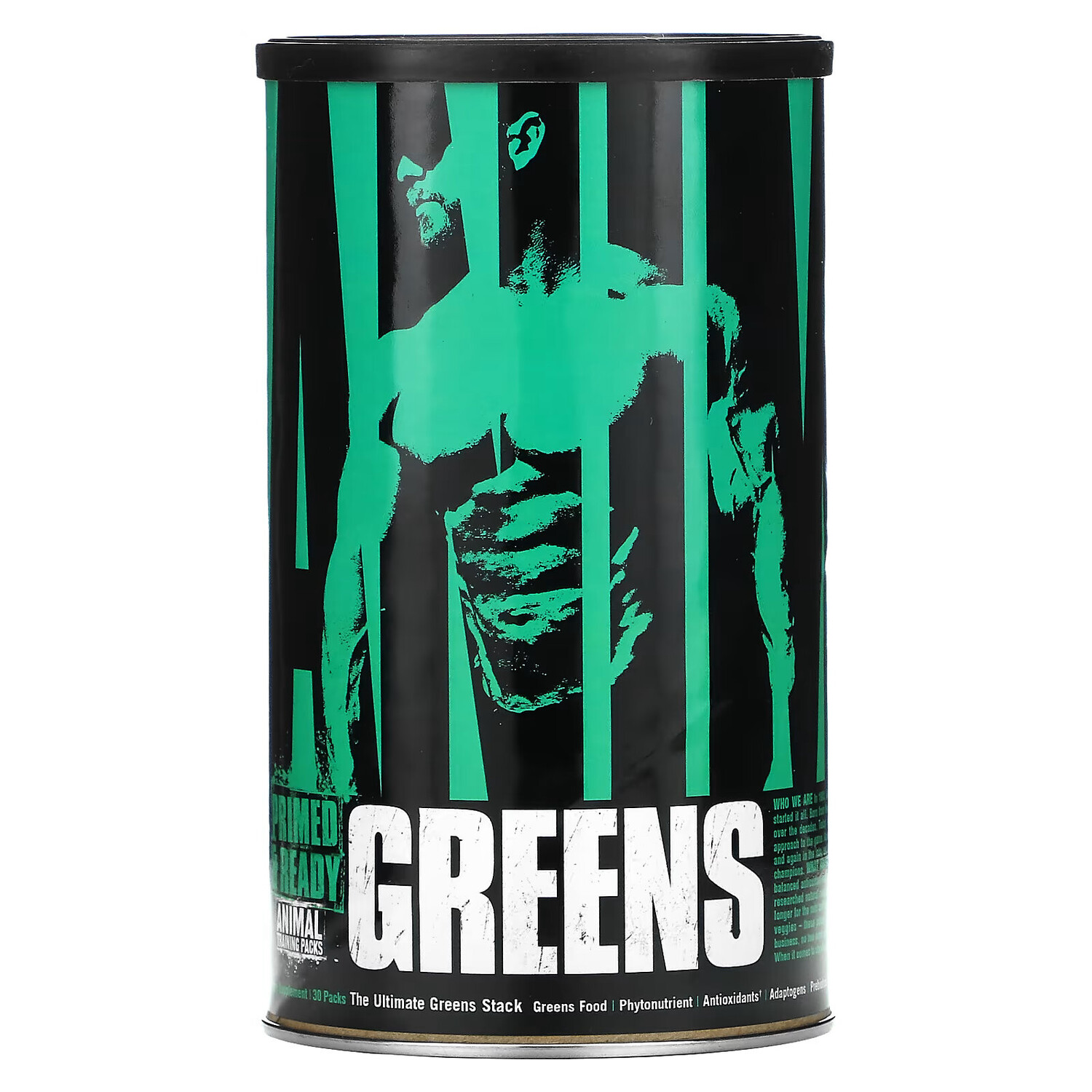 Universal Nutrition, Animal Greens, усиленная формула с зеленью, 30 пакетиков - фото