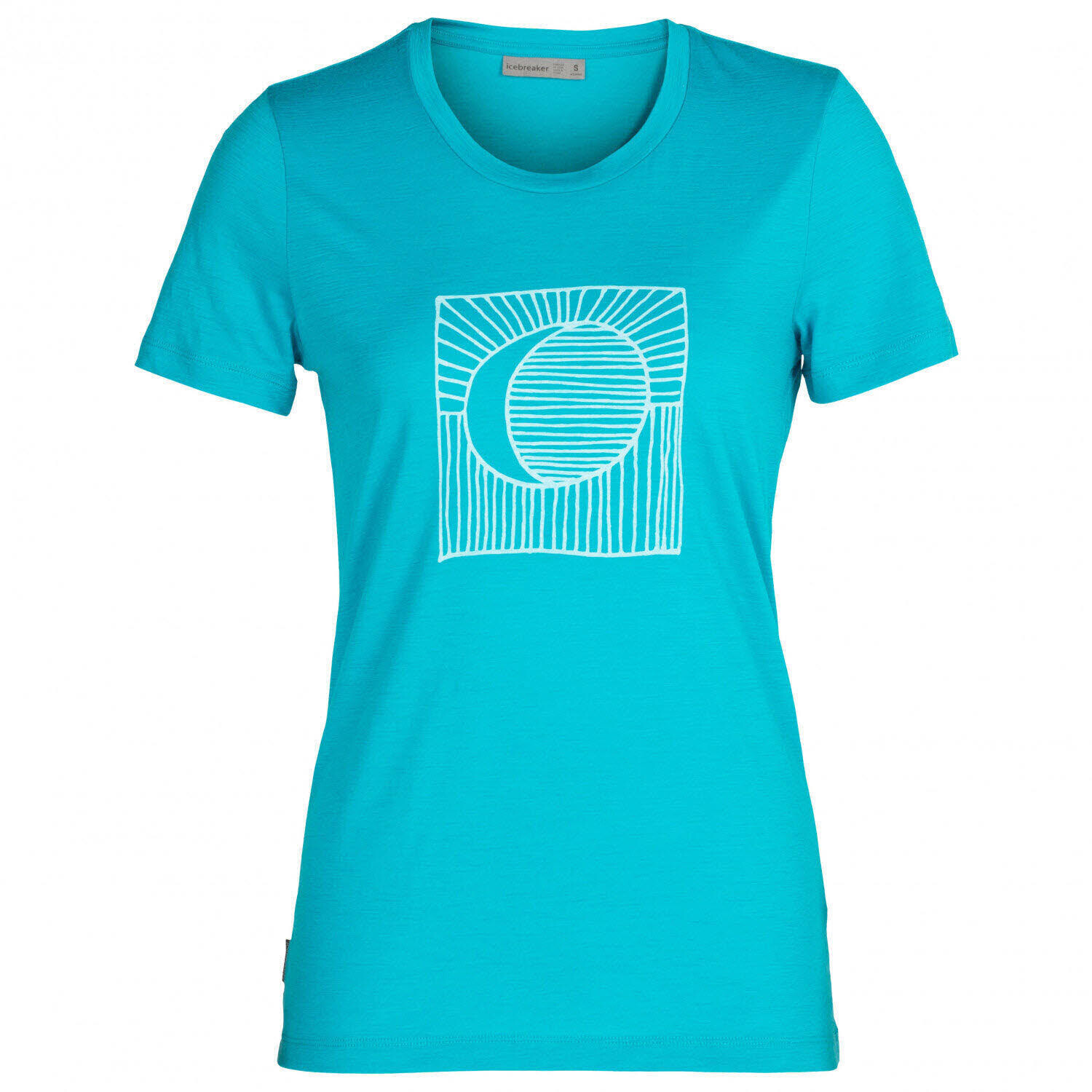 

Футболка Icebreaker Tech Lite II S / S Tee Natures, черный