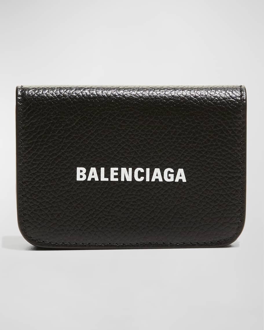 

Кожаный кошелек Mini Cash с логотипом Balenciaga