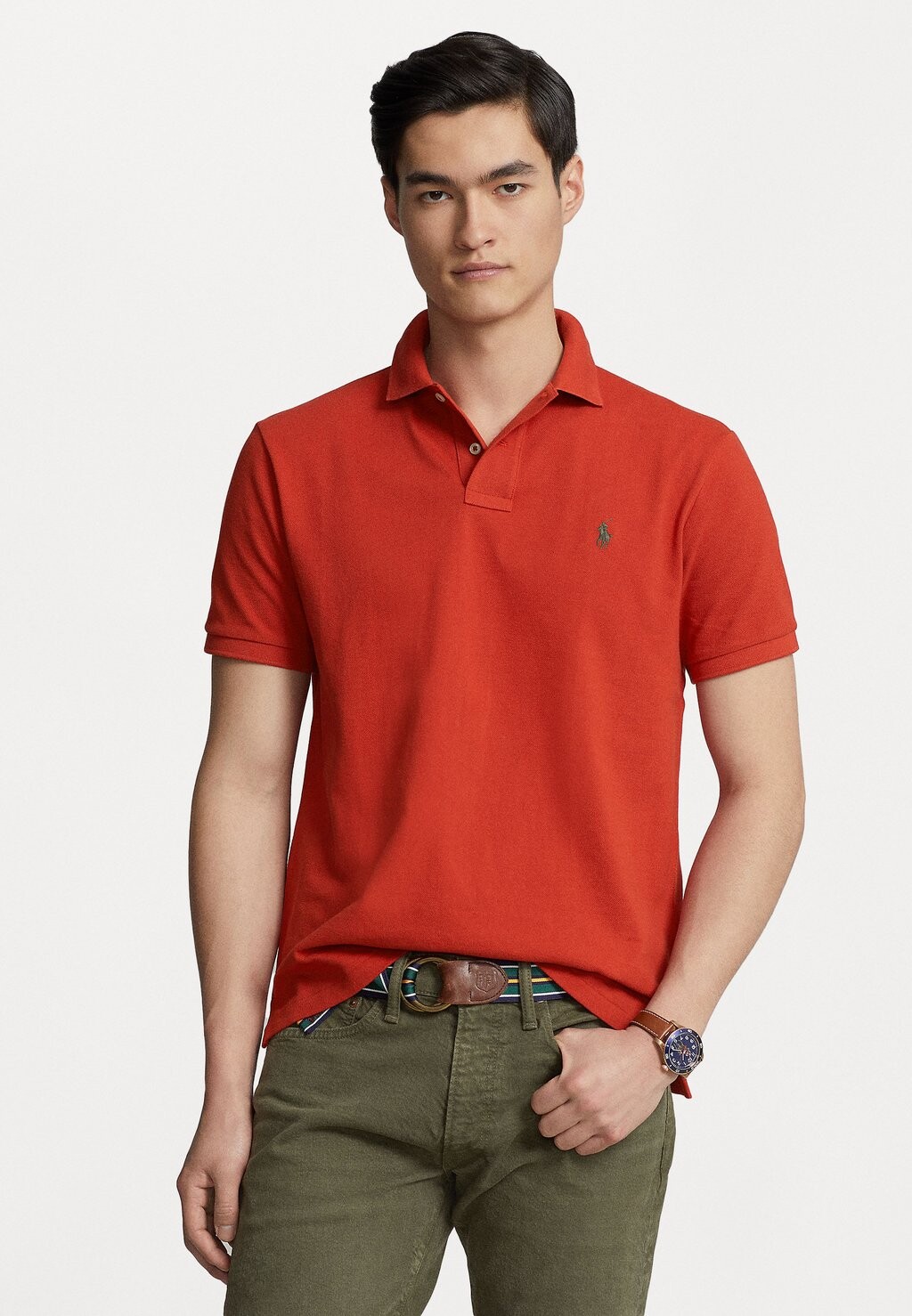 

Поло КОРОТКИЙ РУКАВ Polo Ralph Lauren, спортивный оранжевый