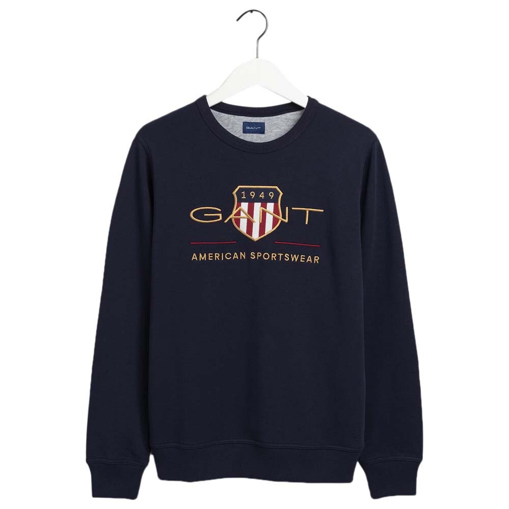 

Толстовка Gant D2 Archive Shield, синий