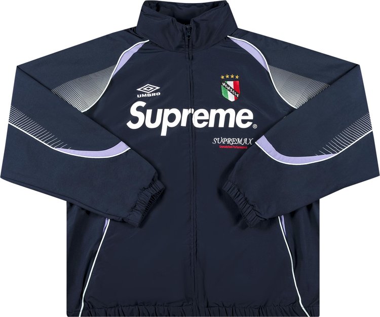 Куртка Supreme x Umbro Track Jacket 'Navy', синий