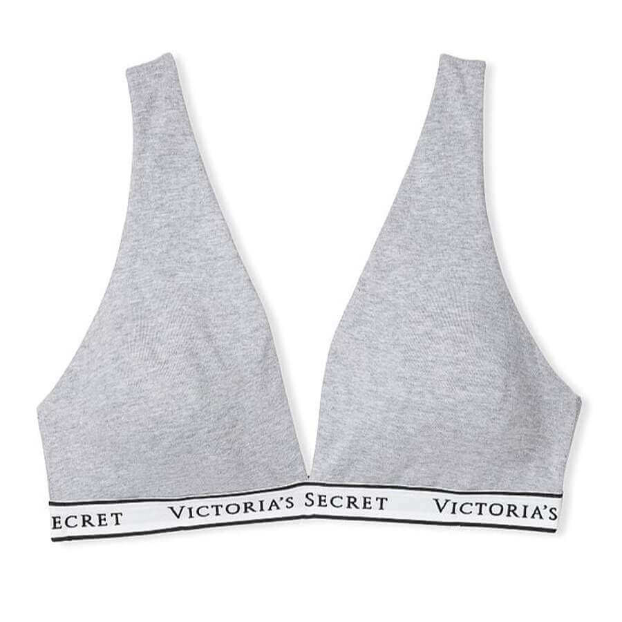 

Бюстгальтер Victoria's Secret Cotton Wireless Lounge, серый