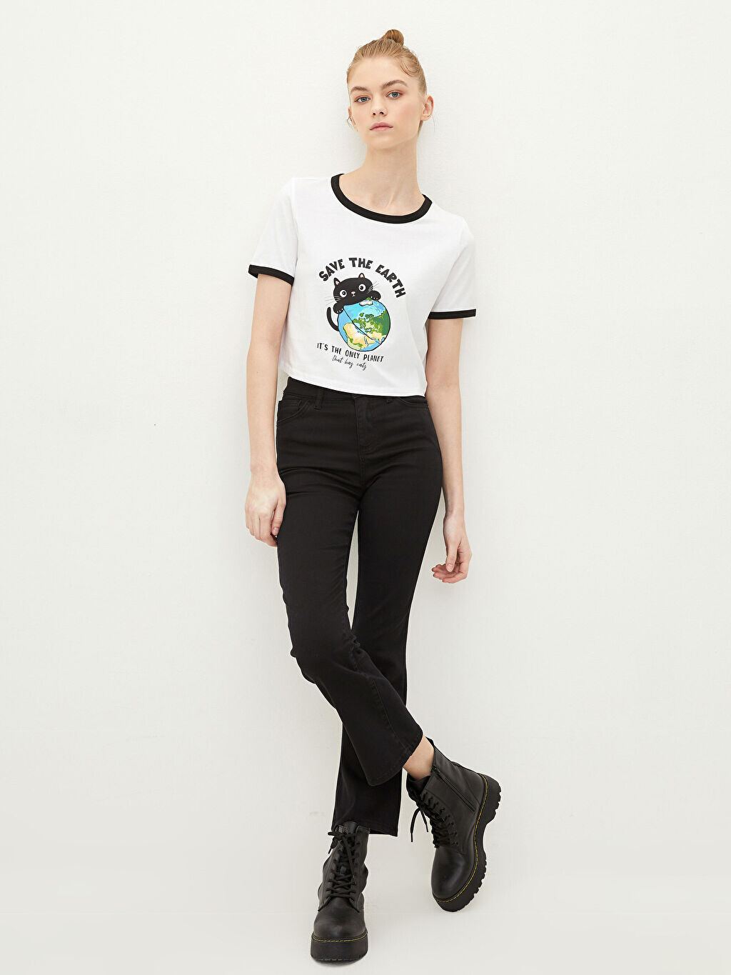 

Женские джинсы Rodeo с высокой талией и испанским карманом LCW Jeans