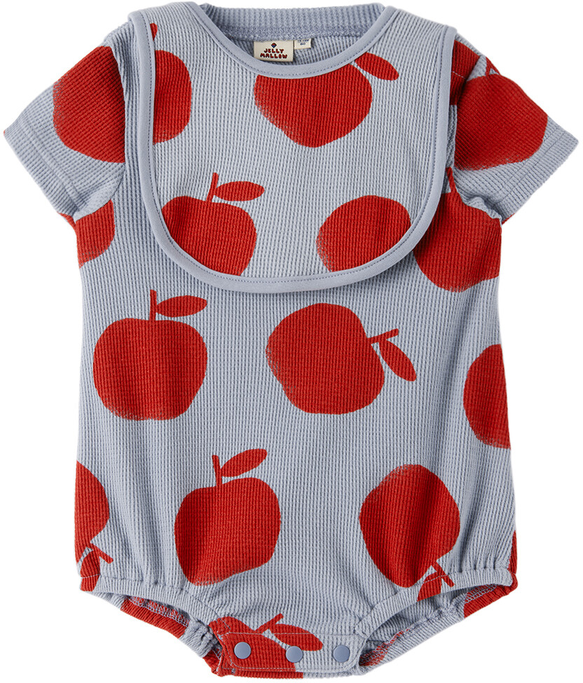 

Комбинезон и комбинезон Baby Blue & Red Pomme Jellymallow