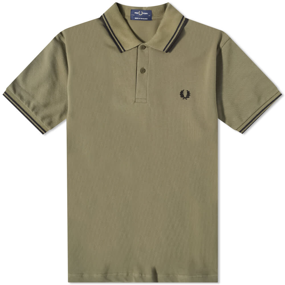 

Футболка Fred Perry Original Twin Tipped Polo, Серый