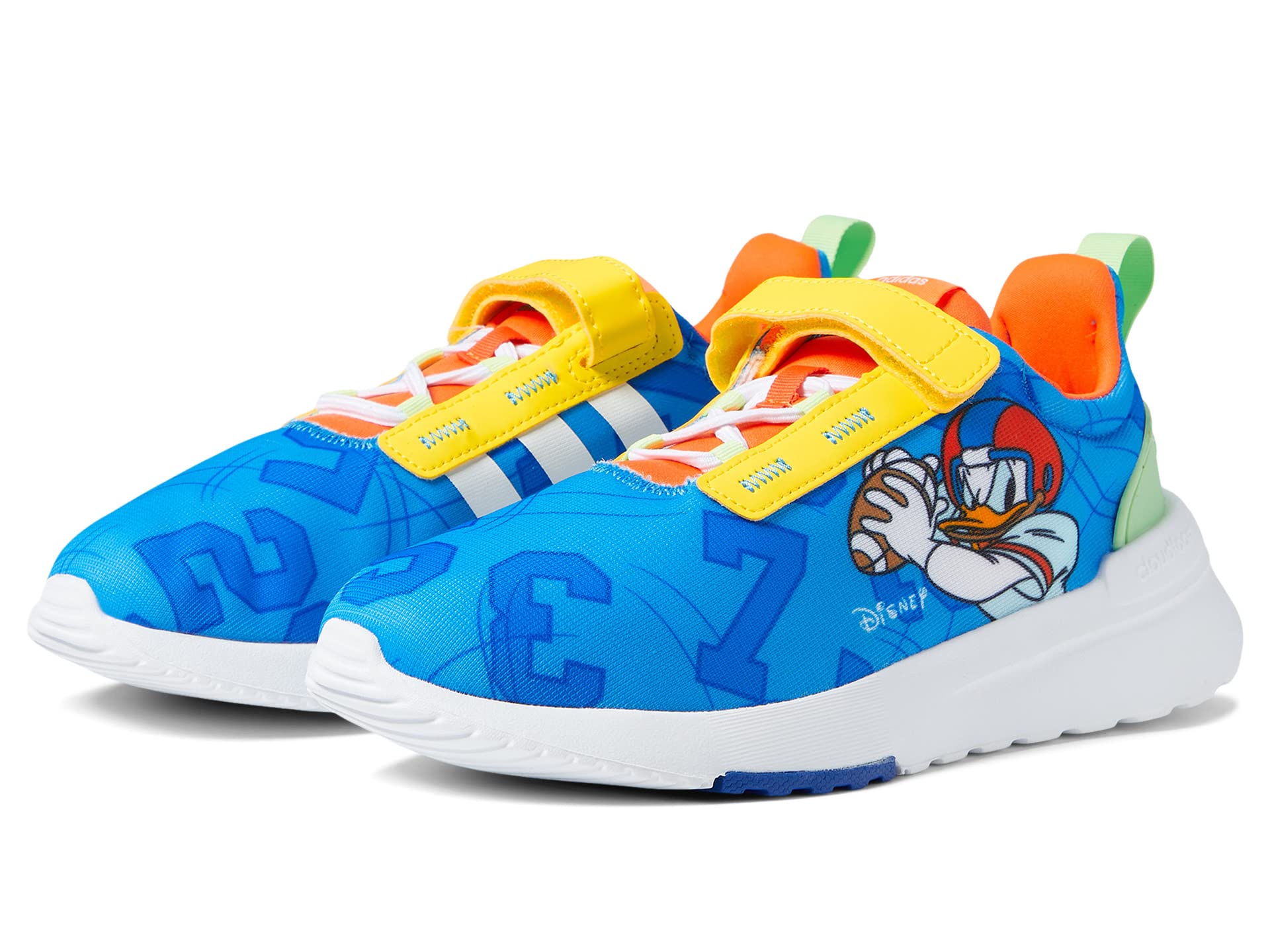 Кроссовки для малышей Adidas Racer TR21 Mickey, синий/оранжевый