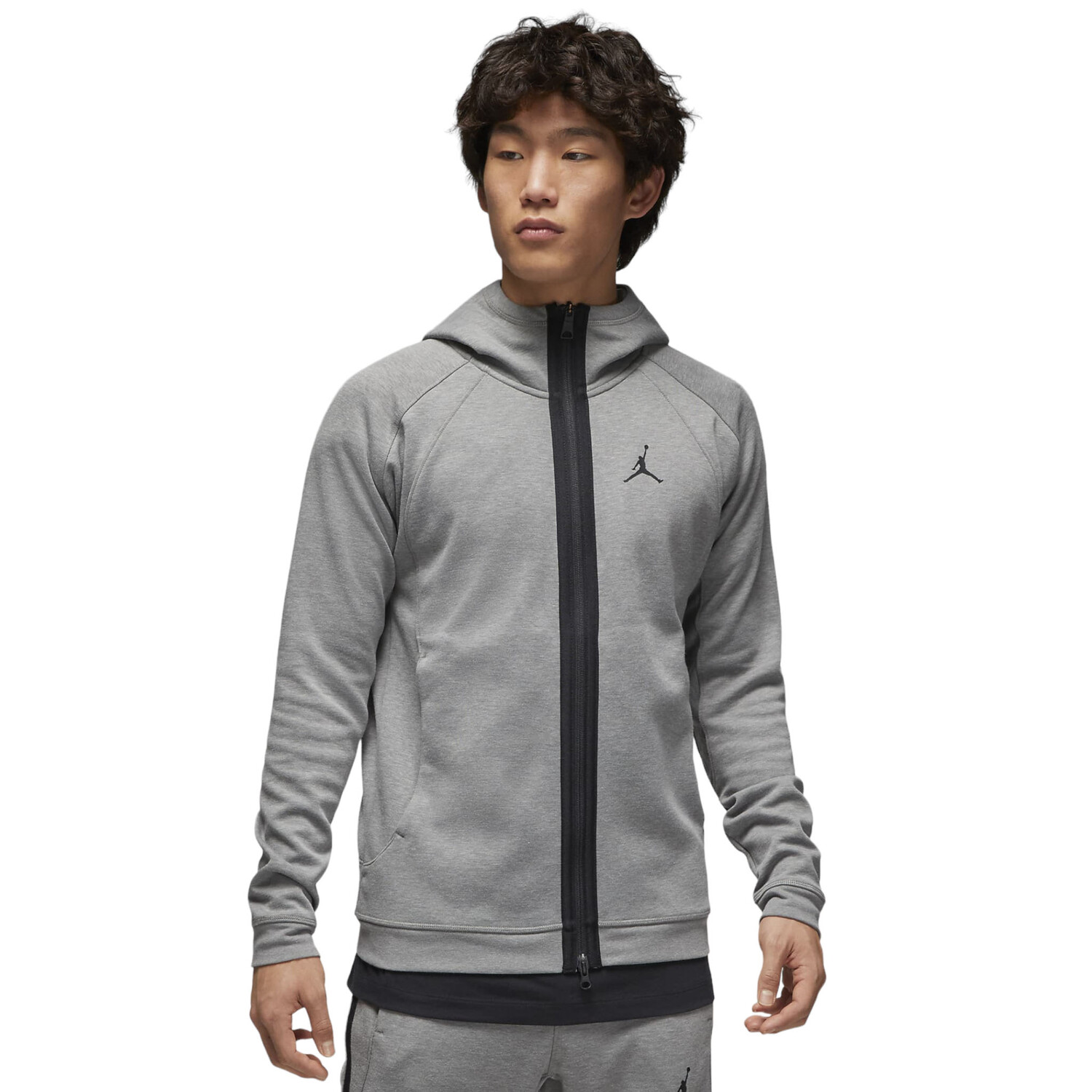 

Толстовка Nike Jordan Dri-FIT Sport Fleece Full-Zip, серый