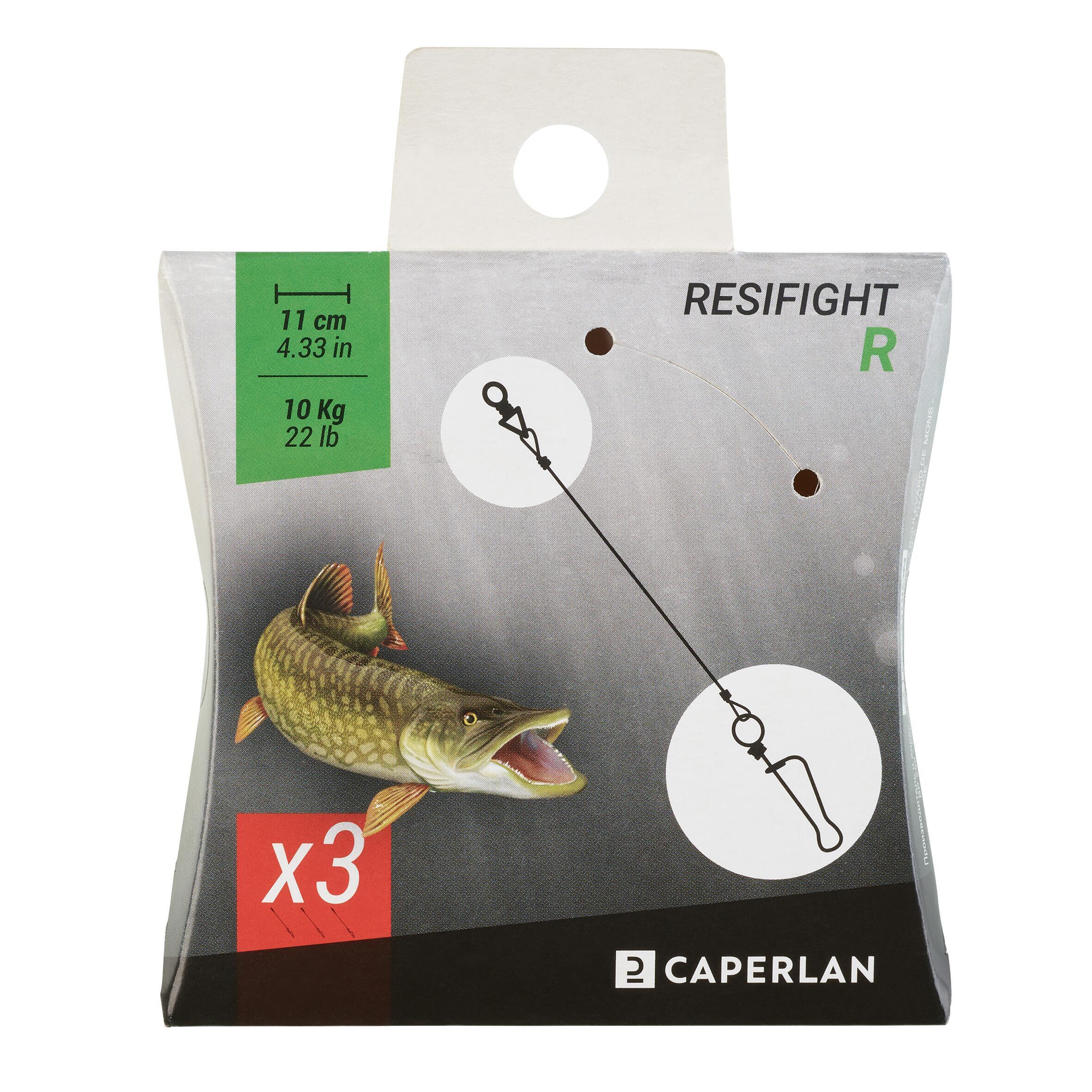 Rigid Resifight Predator Fishing 10 кг x 3 CAPERLAN - фото