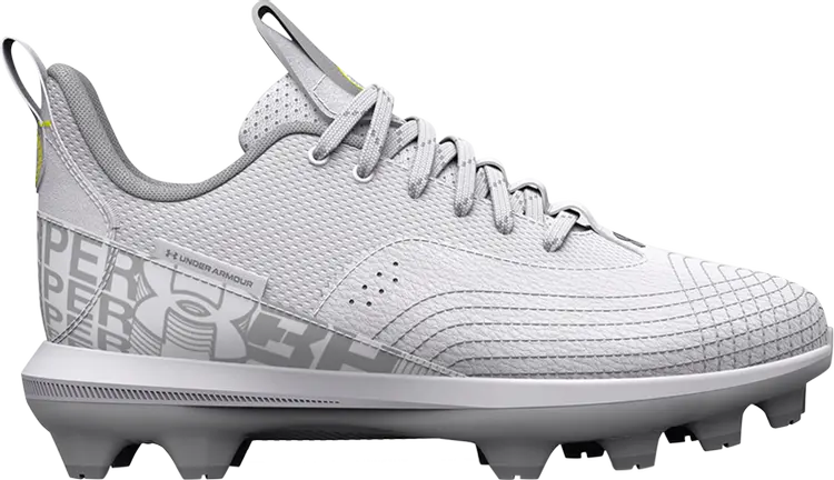 

Бутсы Under Armour Harper 7 Low TPU GS White Mod Grey, белый