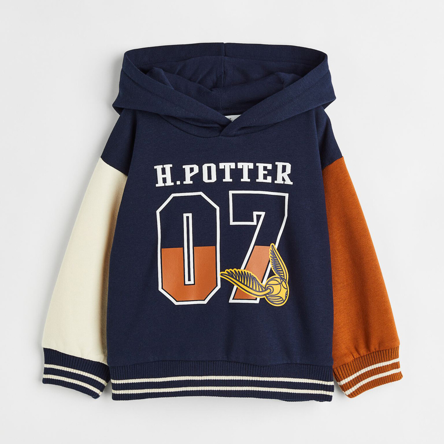 

Толстовка оверсайз с принтом H&M Harry Potter, темно-синий