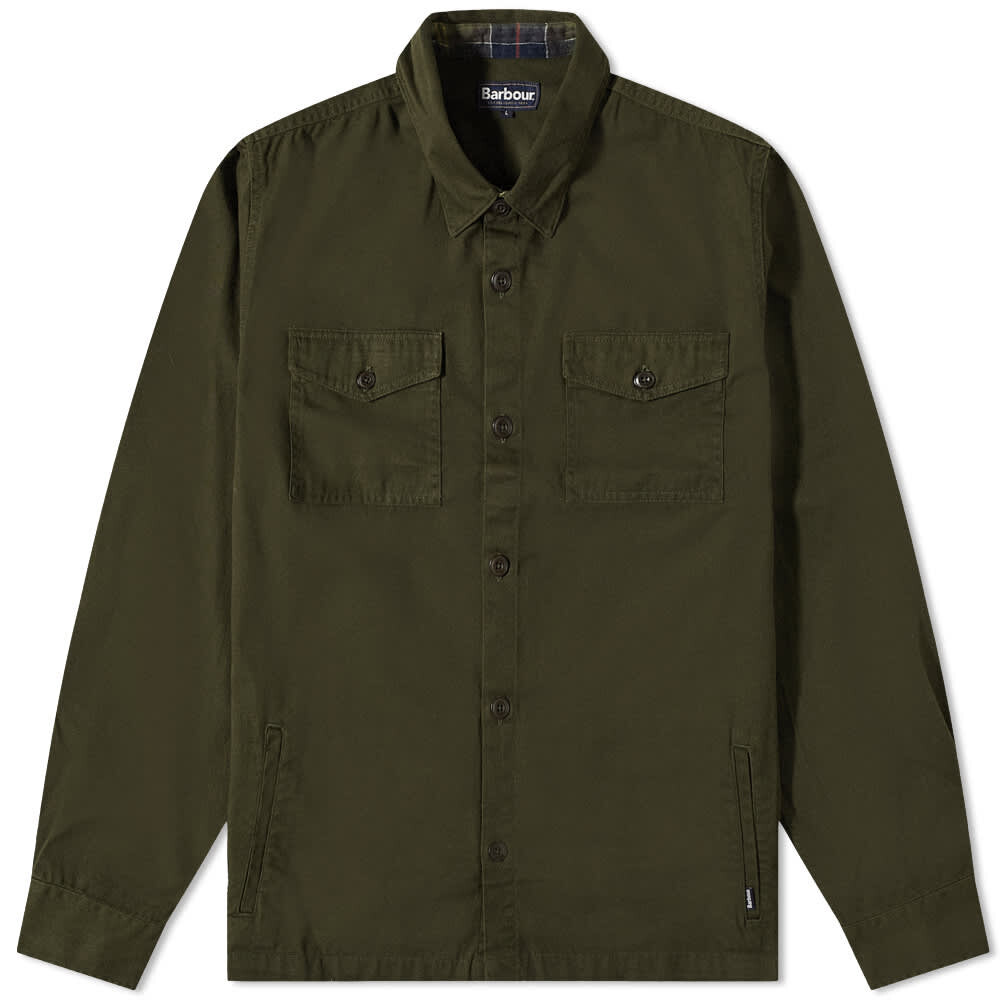 

Верхняя рубашка Essential из твила Barbour