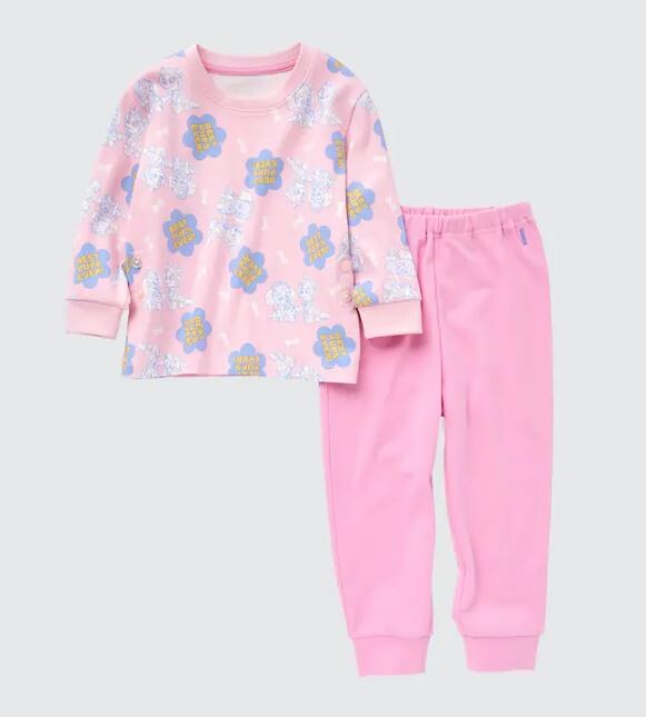 

Пижама Uniqlo Toddler Paw Patrol Ut, розовый