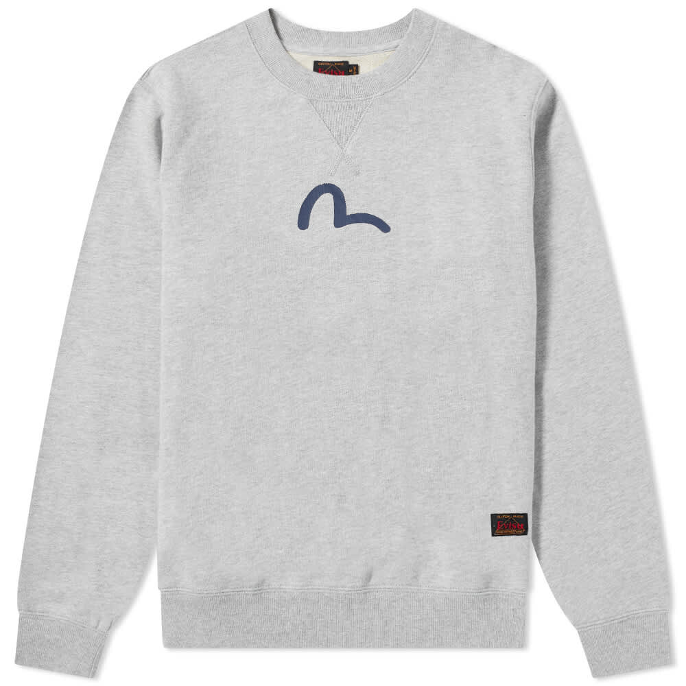 

Толстовка с круглым вырезом и принтом Seagull Evisu