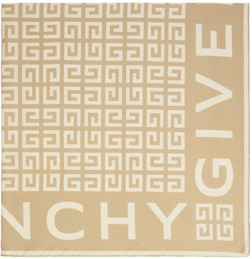 

Светло-коричневый шарф 4G Givenchy