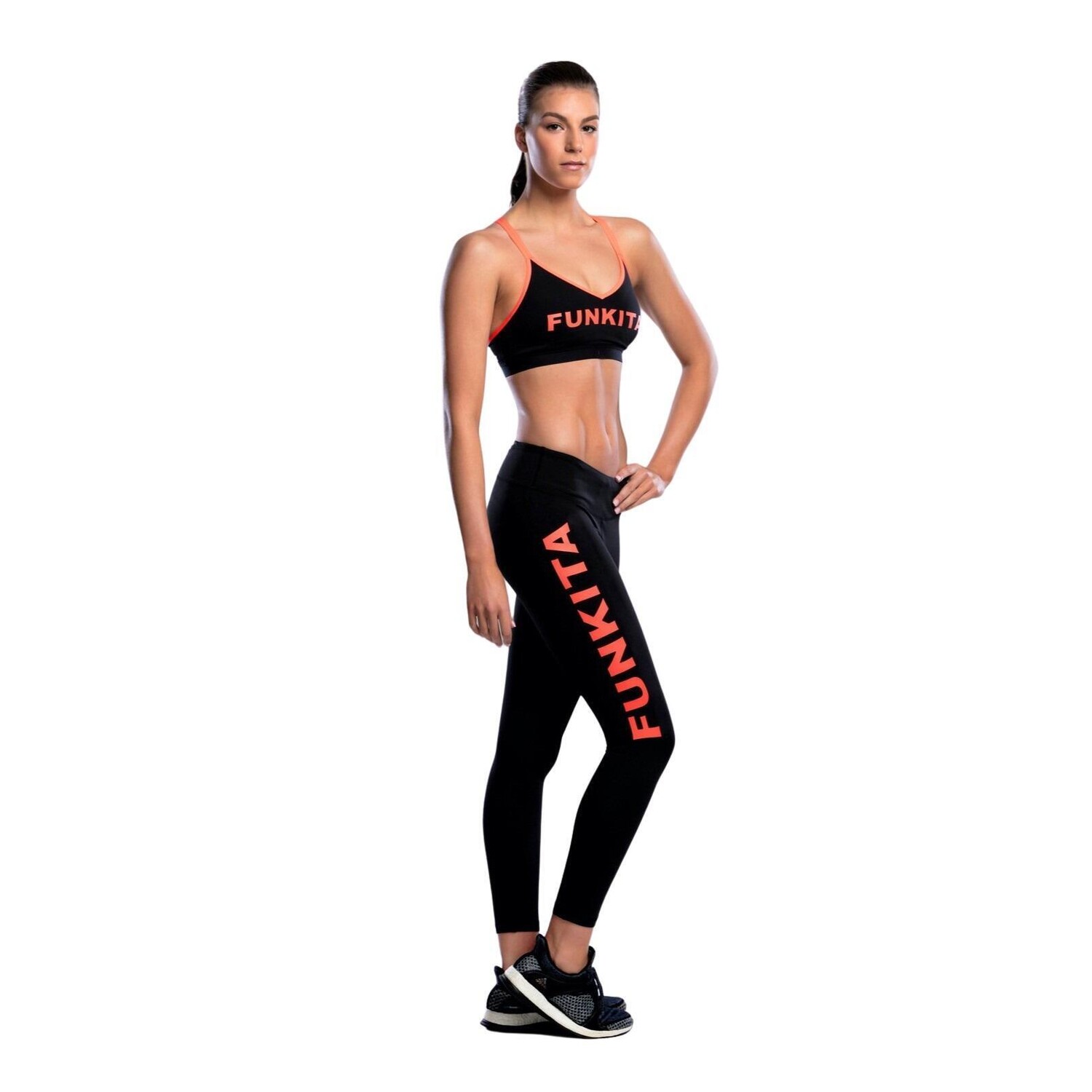 

Леггинсы женские Funkita Free Runner 7/8, черный