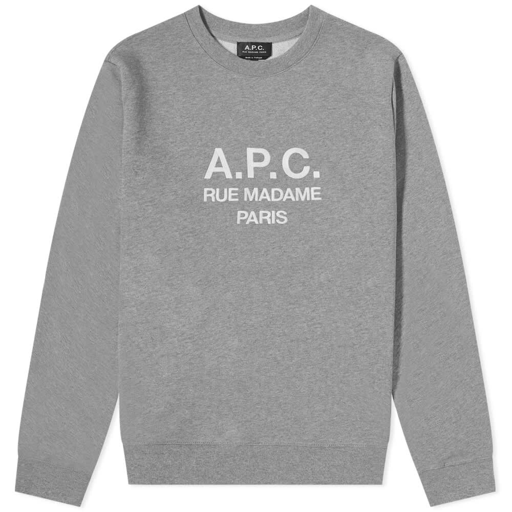 

Толстовка A.P.C. Rufus Embroidered Crew Sweat