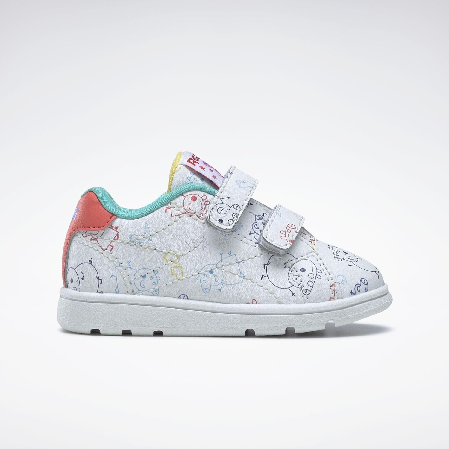 

Обувь Peppa Pig Complete CLN Alt 2 2V REEBOK, белый/синий/малиново-красный