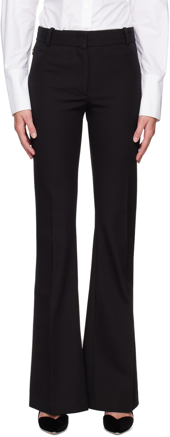 

Черные брюки Le High Flare FRAME, Черный