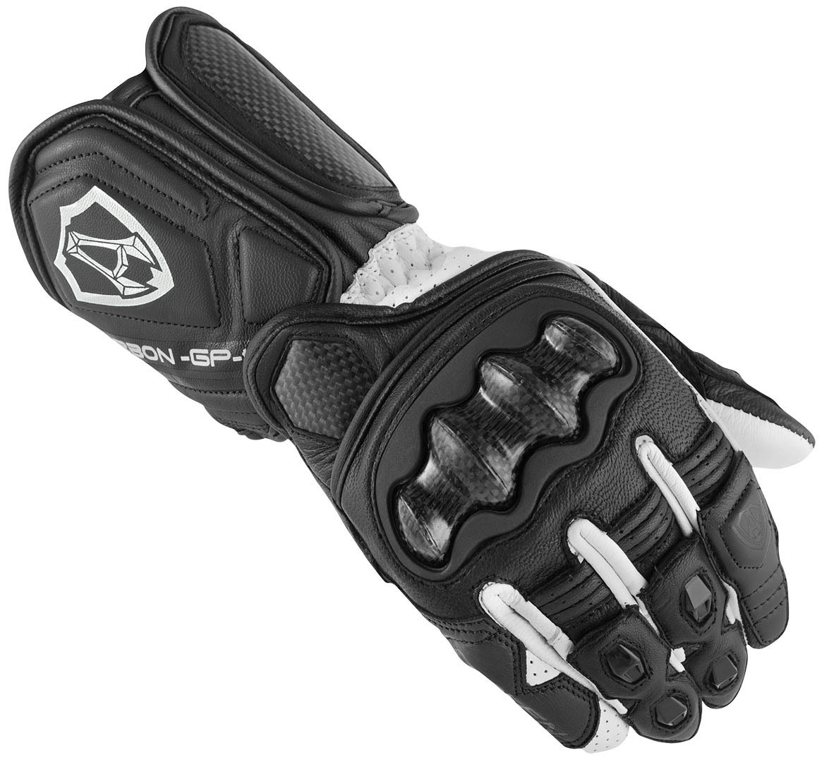 Мотоциклетные перчатки Arlen Ness RG-X, черный/белый