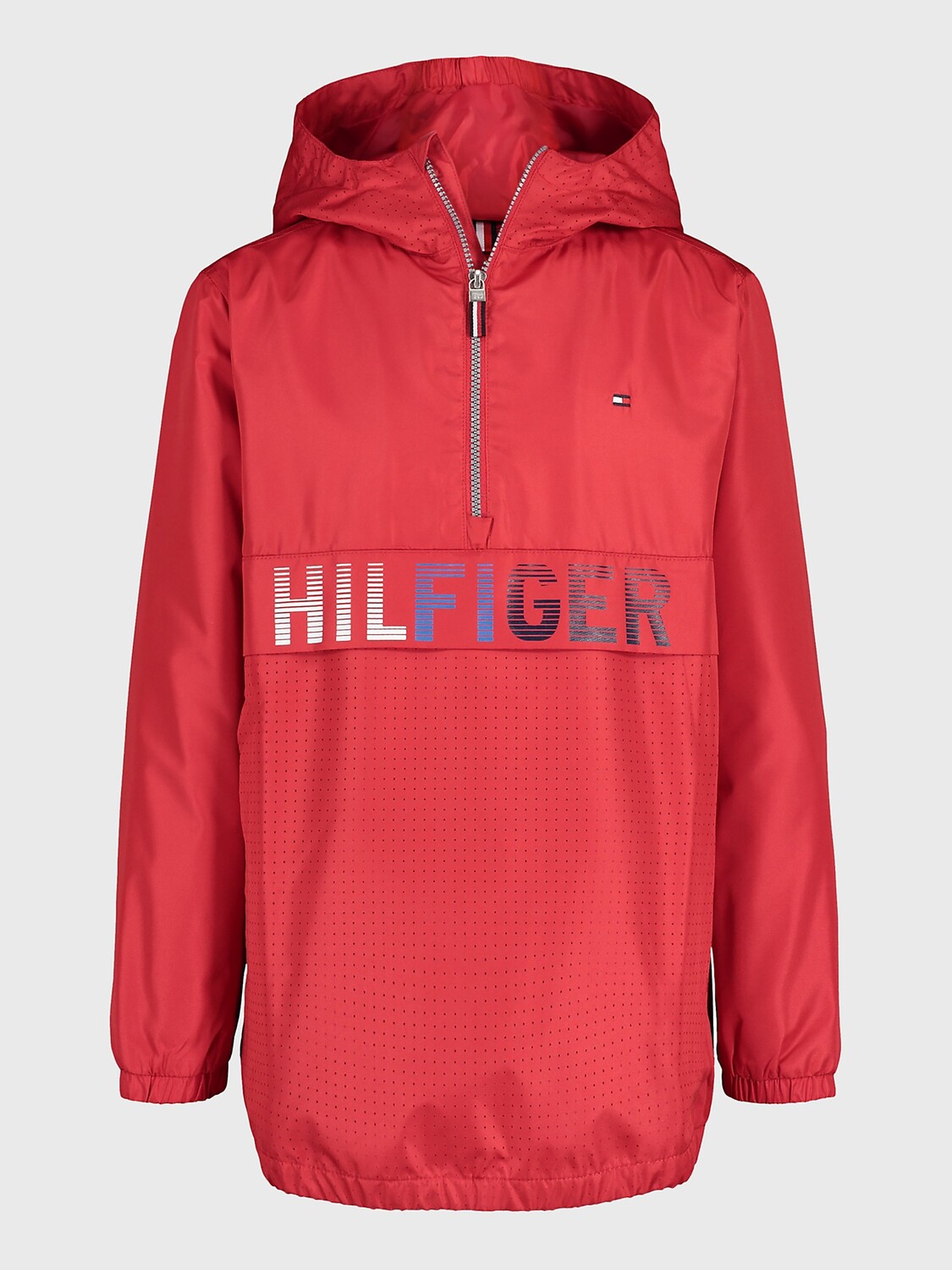 

Куртка поповер для больших мальчиков Tommy Hilfiger, алый мудрец