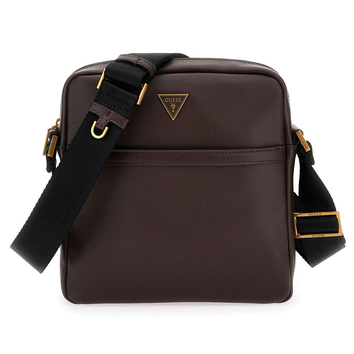 

Сумка через плечо Guess Scala Flat With Zip, красно-коричневый