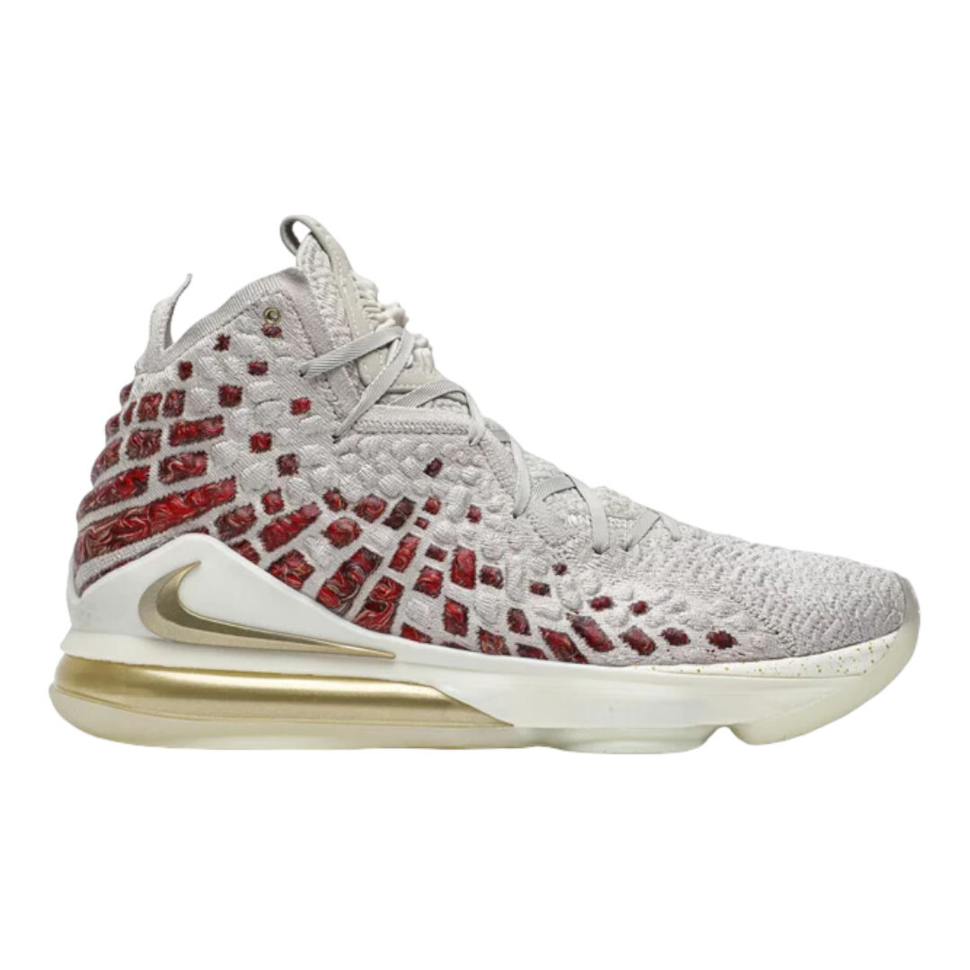 

Кроссовки Nike LeBron 17, бежевый