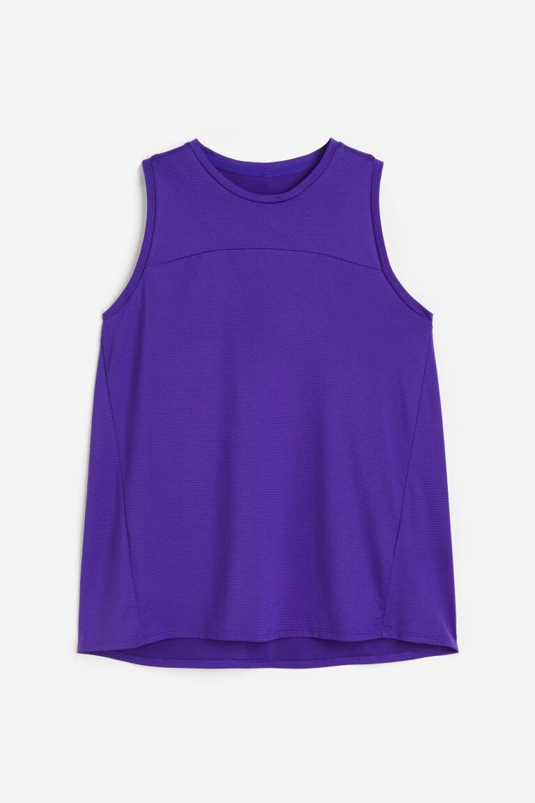 

Спортивная майка DryMove H&M, темно фиолетовый