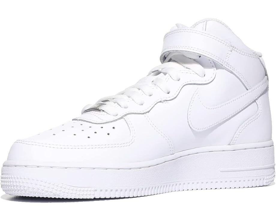 

Кроссовки Nike Air Force 1 Mid LE, цвет White/White