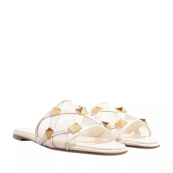 

Сандалии slide Valentino Garavani, бежевый