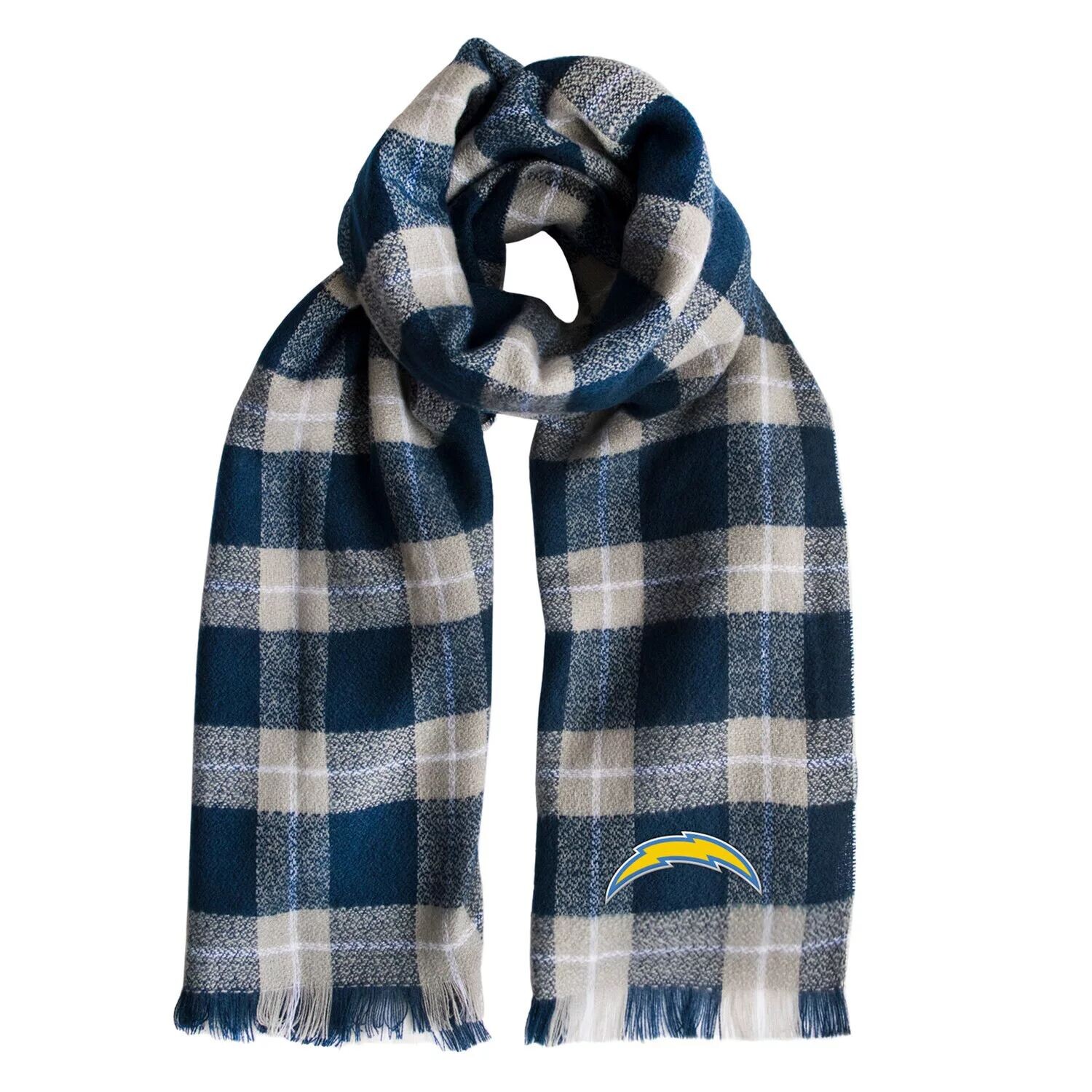 

Женский плед-шарф Little Earth Los Angeles Chargers в клетку