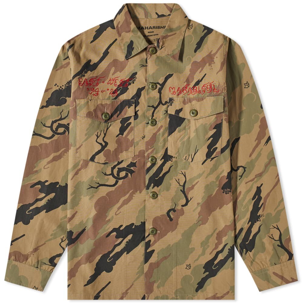 

Камуфляжная рубашка Maharishi Cloud Dragon