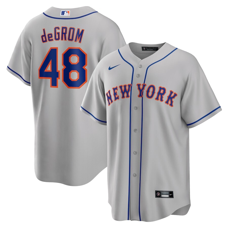 

Джерси Nike New York Mets, серый