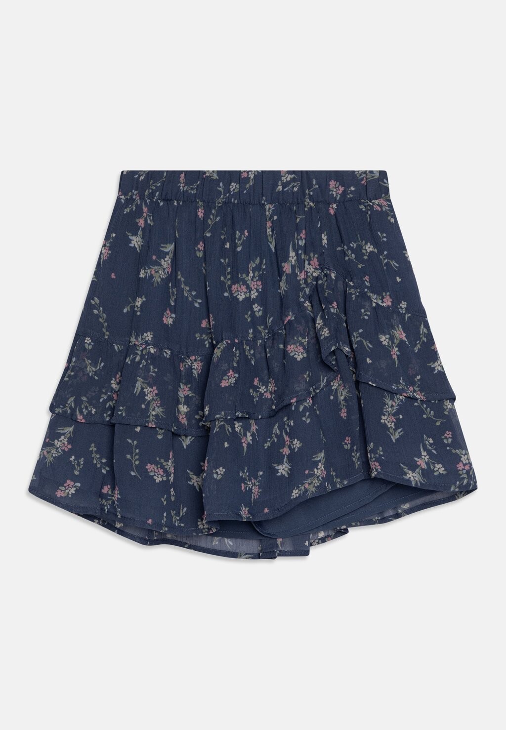 

Юбка А-силуэта Ruffle Skirt Abercrombie & Fitch, цвет green pattern