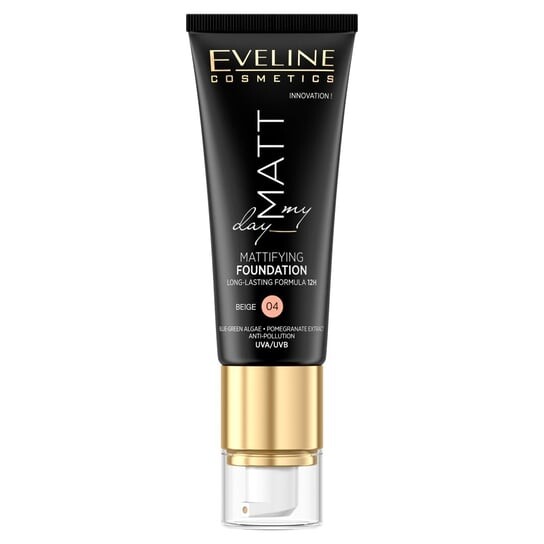 

Матирующая основа, 04 бежевый Eveline Cosmetics, Matt My Day